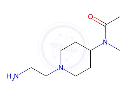 Chemical structure of N-(1-(2-aminoethyl)piperidin-4-yl)-N-methylacetamide