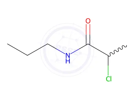 Chemical structure of 2-chloro-N-propylpropanamide