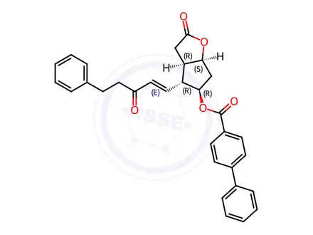 Chemical structure of Prostaglandin Impurity 13