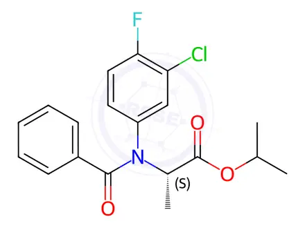 Chemical structure of Flamprop-methyl Impurity 4