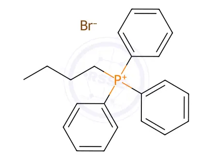 Chemical structure of Butyltriphenylphosphonium Bromide