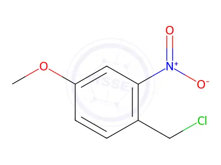 Chemical structure of 4-Methoxy-2-nitrobenzyl chloride