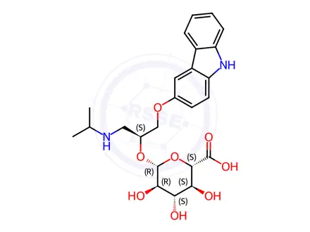 Chemical structure of Carazolol Impurity 2