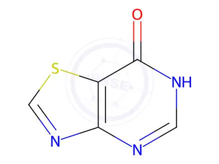 Chemical structure of thiazolo[4,5-d]pyrimidin-7-ol