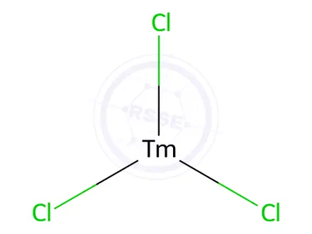 Chemical structure of Thulium(III) chloride