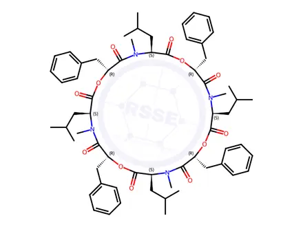 Chemical structure of Emodepside Impurity 4