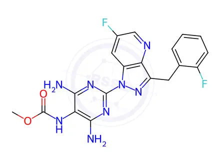 Chemical structure of Vericiguat Impurity 6