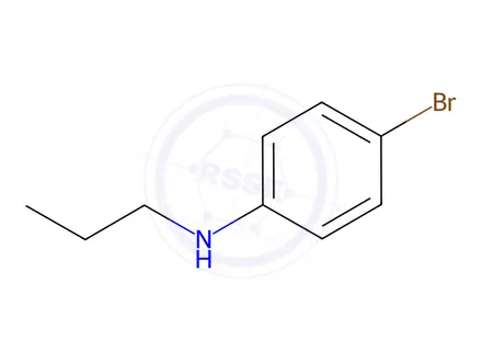 Chemical structure of 4-bromo-n-propylaniline hydrochloride