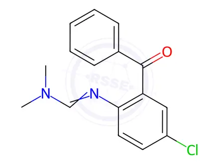 Chemical structure of Estazolam Impurity 3