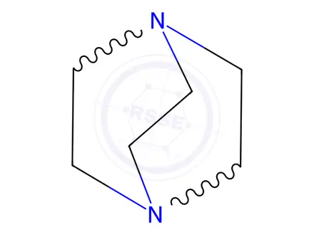 Chemical structure of 1,4-Diazabicyclo[2.2.2]octane Dihydrochloride