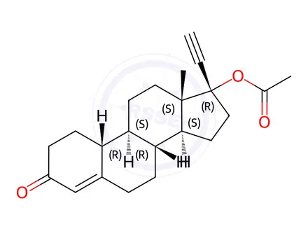 Chemical structure of Norethindrone Acetate Impurity 18
