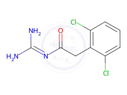 Chemical structure of Guanfacine Hydrochloride