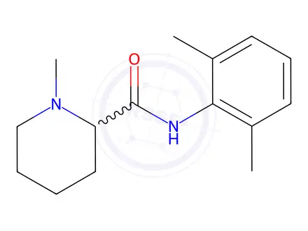 Chemical structure of Mepivacaine Impurity B
