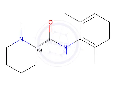 Chemical structure of Mepivacaine Impurity A