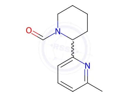 Chemical structure of 2-(6-Methylpyridin-2-yl)piperidine-1-carbaldehyde