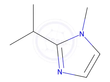 Chemical structure of 2-Isopropyl-1-methyl-1H-Imidazole