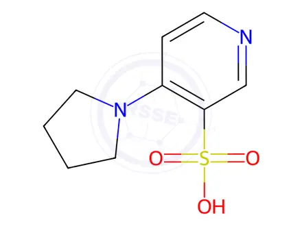 Chemical structure of 4-(Pyrrolidin-1-yl)pyridine-3-sulfonic acid
