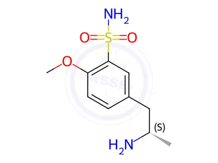 Chemical structure of Tamsulosin Hydrochloride Impurity 1