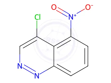 Chemical structure of 4-Chloro-5-nitrocinnoline