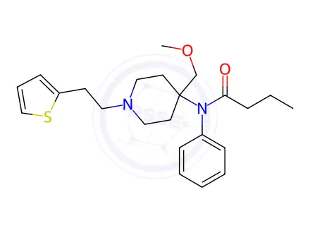 Chemical structure of Sufentanil Impurity 8 (Sufentanil EP Impurity H)
