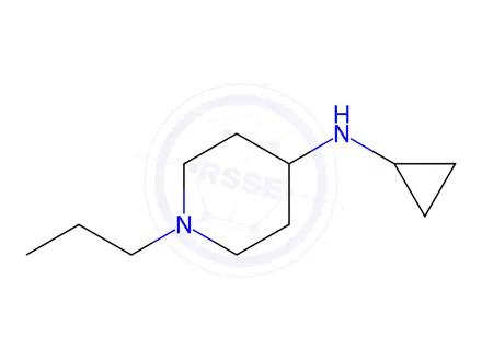 Chemical structure of 1-n-Propyl-4-cyclopropylaminopiperidine