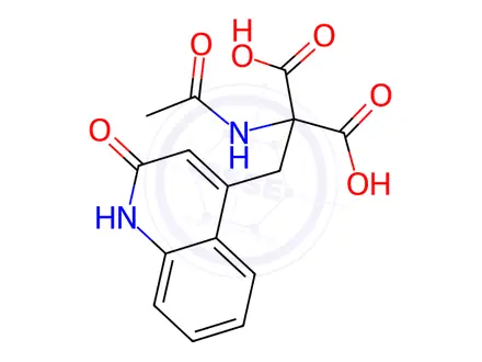 Chemical structure of Rebamipide Impurity 28