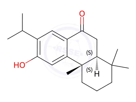 Chemical structure of Sugiol