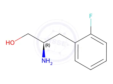 Chemical structure of (2R)-2-AMINO-3-(2-FLUOROPHENYL)PROPAN-1-OL