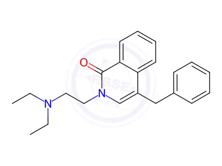 Chemical structure of 4-Benzyl-2-(2-(diethylamino)ethyl)isoquinolin-1(2H)-one