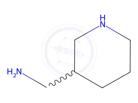 Chemical structure of Piperidin-3-ylmethanamine dihydrochloride