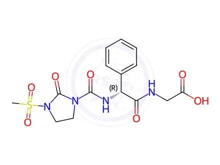 Chemical structure of Mezlocillin Impurity 10
