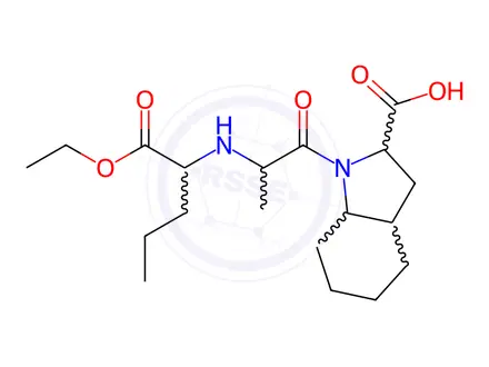 Chemical structure of Perindopril EP Impurity P