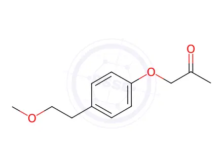 Chemical structure of Metoprolol Impurity 54