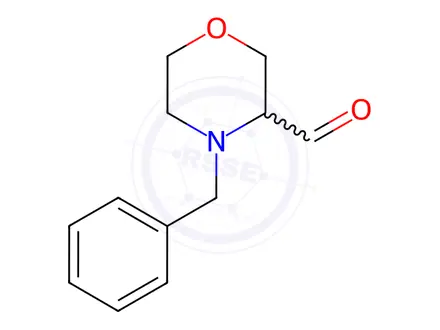 Chemical structure of 4-Benzylmorpholine-3-carbaldehyde