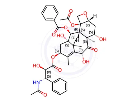Chemical structure of Docetaxel Impurity 13