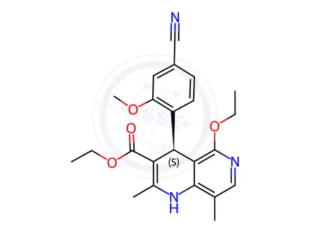 Chemical structure of Finerenone Impurity 129