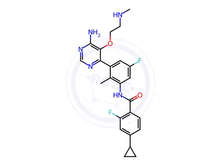 Chemical structure of Remibrutinib Impurity 44