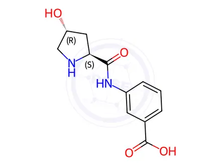 Chemical structure of Ertapenem Impurity 21