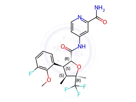 Chemical structure of Suzetrigine Impurity 11