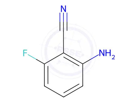 Chemical structure of 2-Amino-6-fluorobenzonitrile