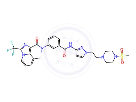 Chemical structure of Remdesivir Impurity 51