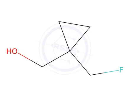 Chemical structure of [1-(fluoromethyl)cyclopropyl]methanol