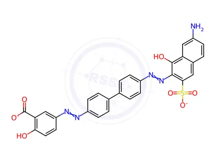 Chemical structure of Direct Fast Brown M