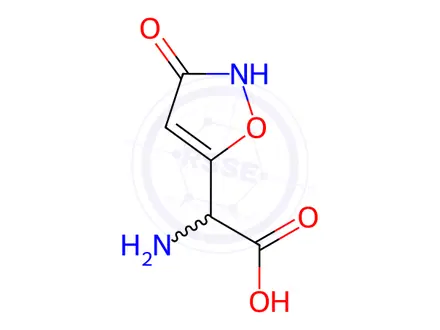 Chemical structure of ibotenic acid