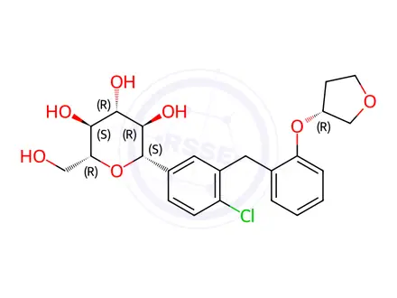 Chemical structure of Empagliflozin Impurity 91