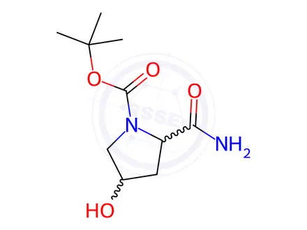 Chemical structure of Prusogliptin Impurity 17
