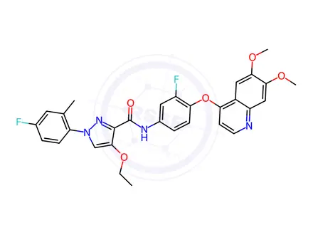 Chemical structure of LDC1267