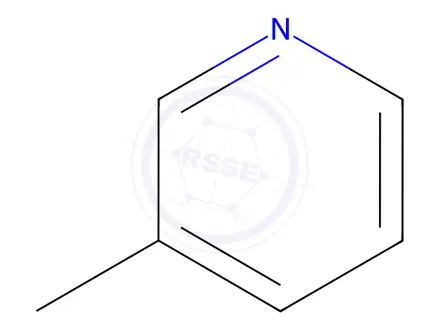 Chemical structure of Pyrazine Impurity 3 HCl (3-Methylpyridine HCl)