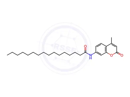 Chemical structure of N-(4-Methyl-2-oxo-2h-chromen-7-yl)palmitamide