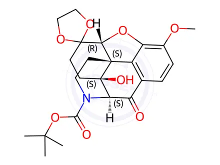 Chemical structure of Naloxone Hydrochloride Impurity 13